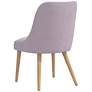 Tara Linen Lilac Fabric Dining Chair