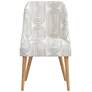 Tara Oblong Slate Oga Fabric Dining Chair