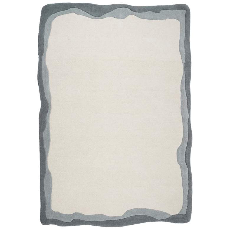 Image 1 Tarba Grey 5'x7' Rectangular Floor Rug