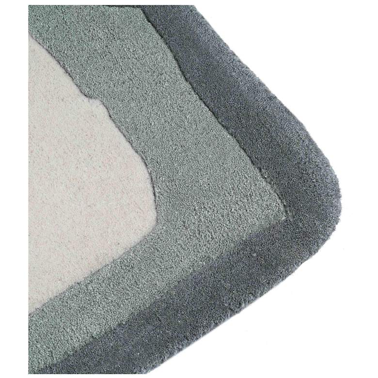 Image 4 Tarba Grey 5'x7' Rectangular Floor Rug more views