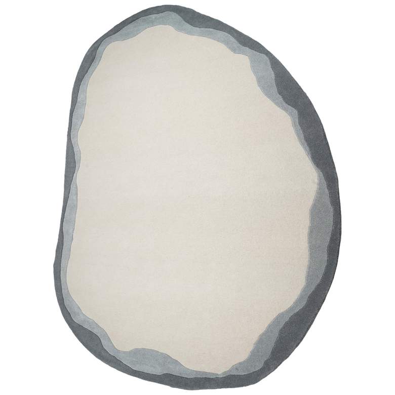 Image 1 Tarba Grey 8'x10' Organic Floor Rug