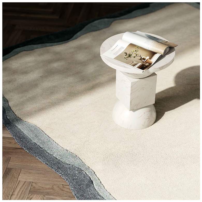 Image 2 Tarba Grey 8'x10' Rectangular Floor Rug more views