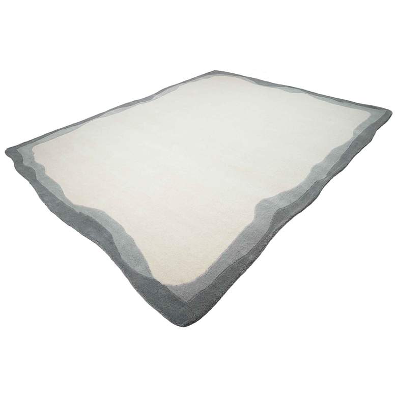 Image 3 Tarba Grey 8'x10' Rectangular Floor Rug more views