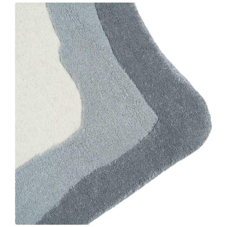 Image 4 Tarba Grey 8'x10' Rectangular Floor Rug more views