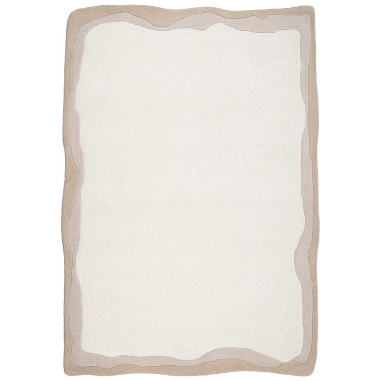 Image 1 Tarba Tan 5'x7' Rectangular Floor Rug