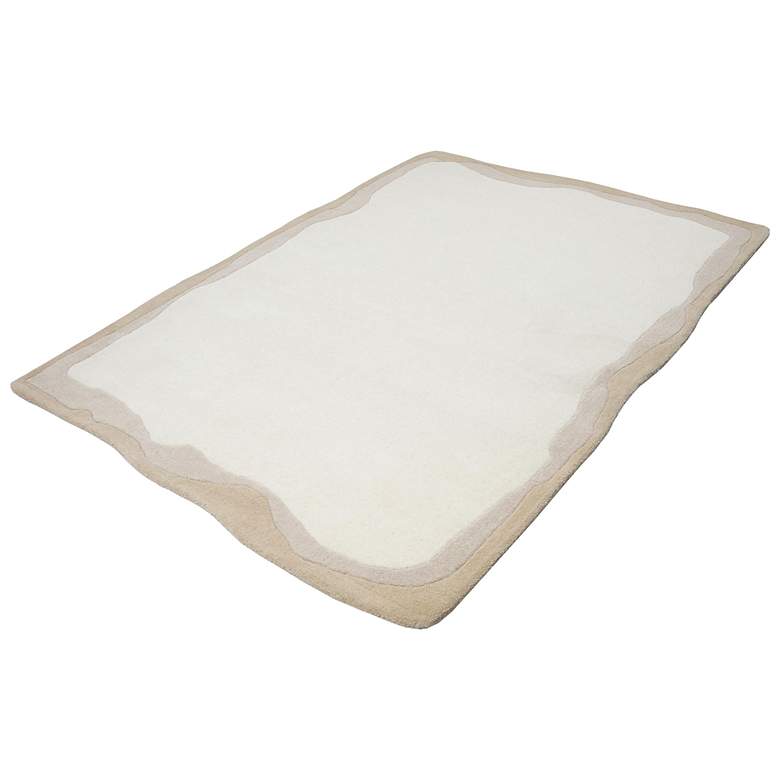 Image 3 Tarba Tan 5'x7' Rectangular Floor Rug more views