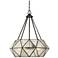 Tartan 28" Wide Oiled Burnished Bronze 5-Light Pendant