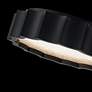 3_Tarte 3.88"H x 11.75"W 1-Light Crystal Flush Mount in Black more views