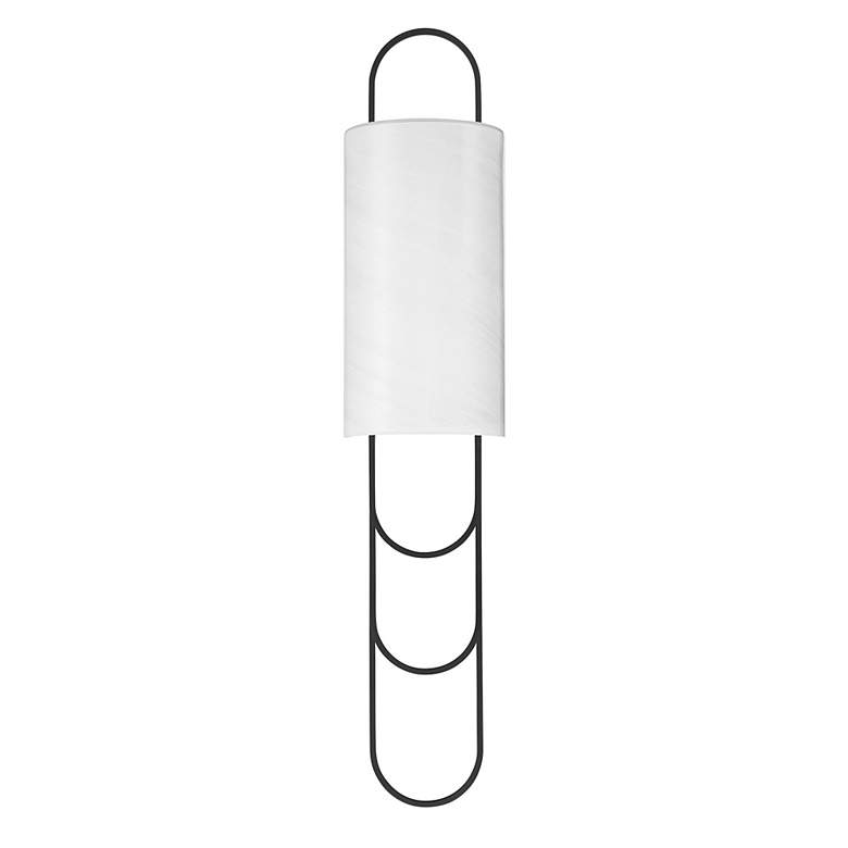 Image 2 Tartine 1-Light LED Wall Sconce in Matte Black more views