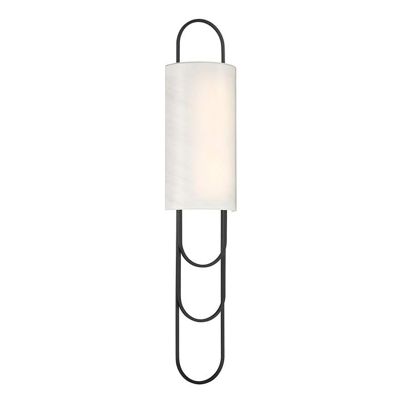 Image 3 Tartine 1-Light LED Wall Sconce in Matte Black more views
