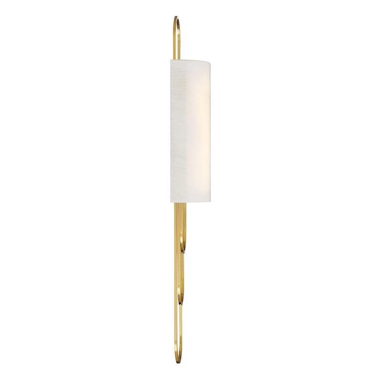 Image 5 Tartine 1-Light LED Wall Sconce in Warm Brass more views