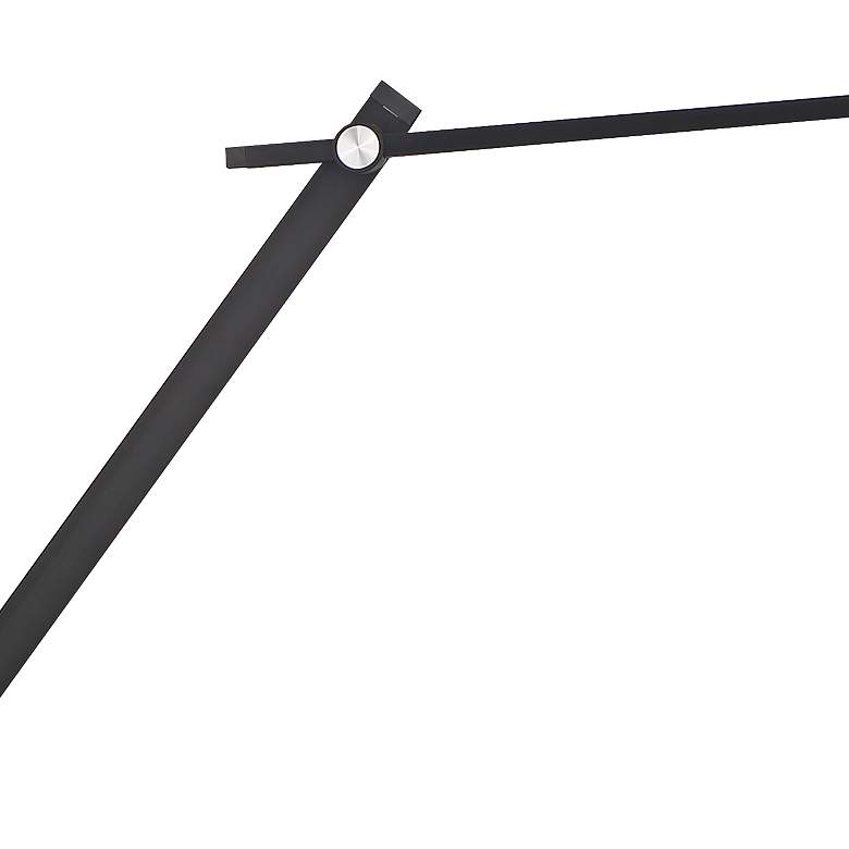 Image 2 Task Portables Anodized Brushed Coal Black LED Floor Lamp more views
