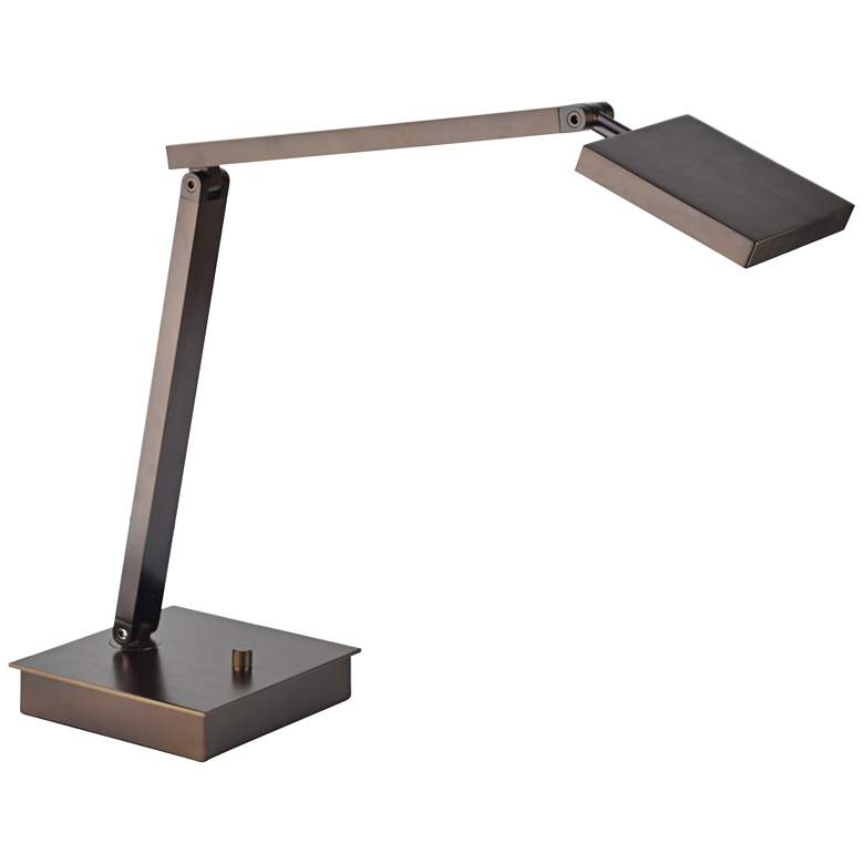 Image 1 TaskWerx Bronze Adjustable Urban LED Task Desk Lamp