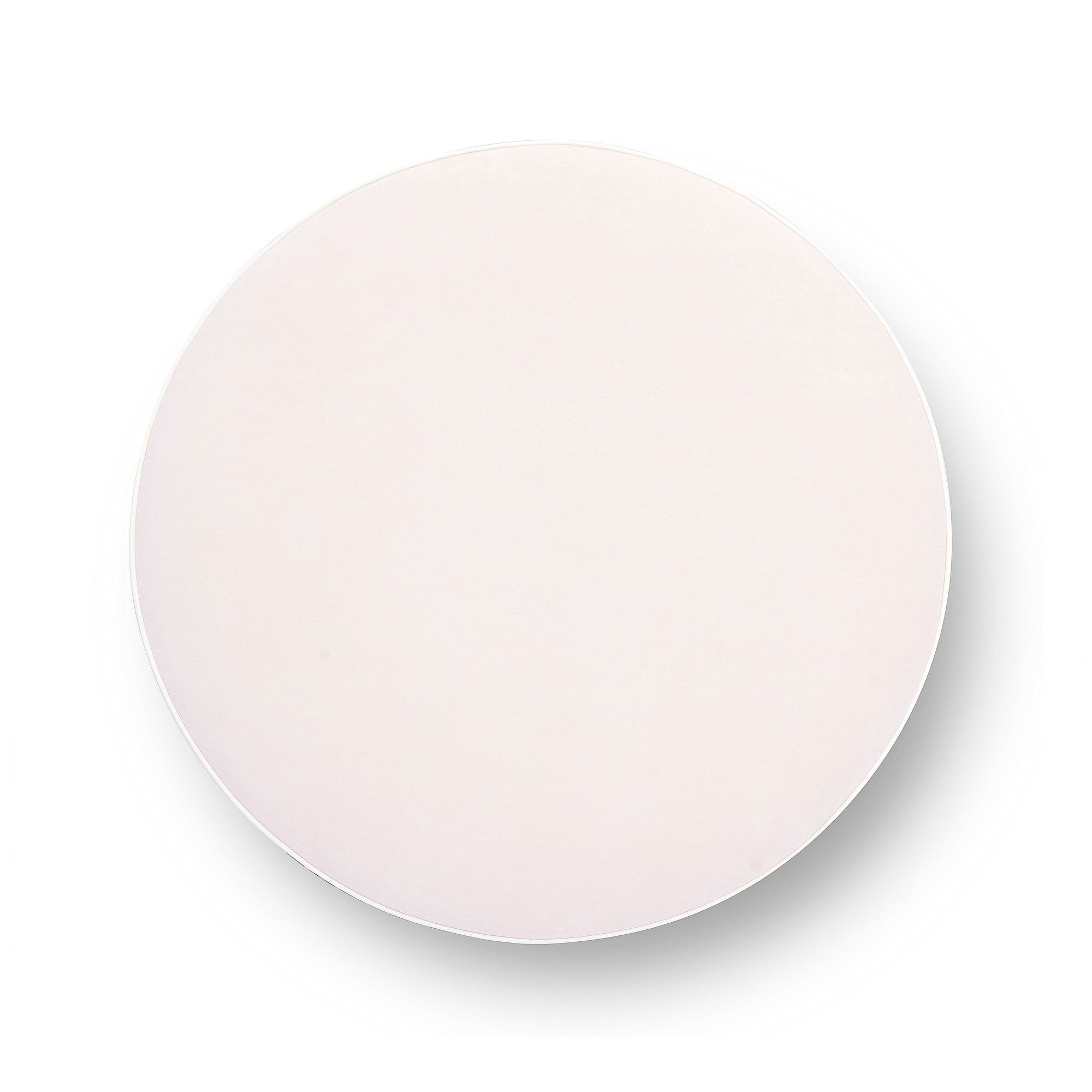 Image 4 Tassy Pink Tasseled Round Ottoman more views