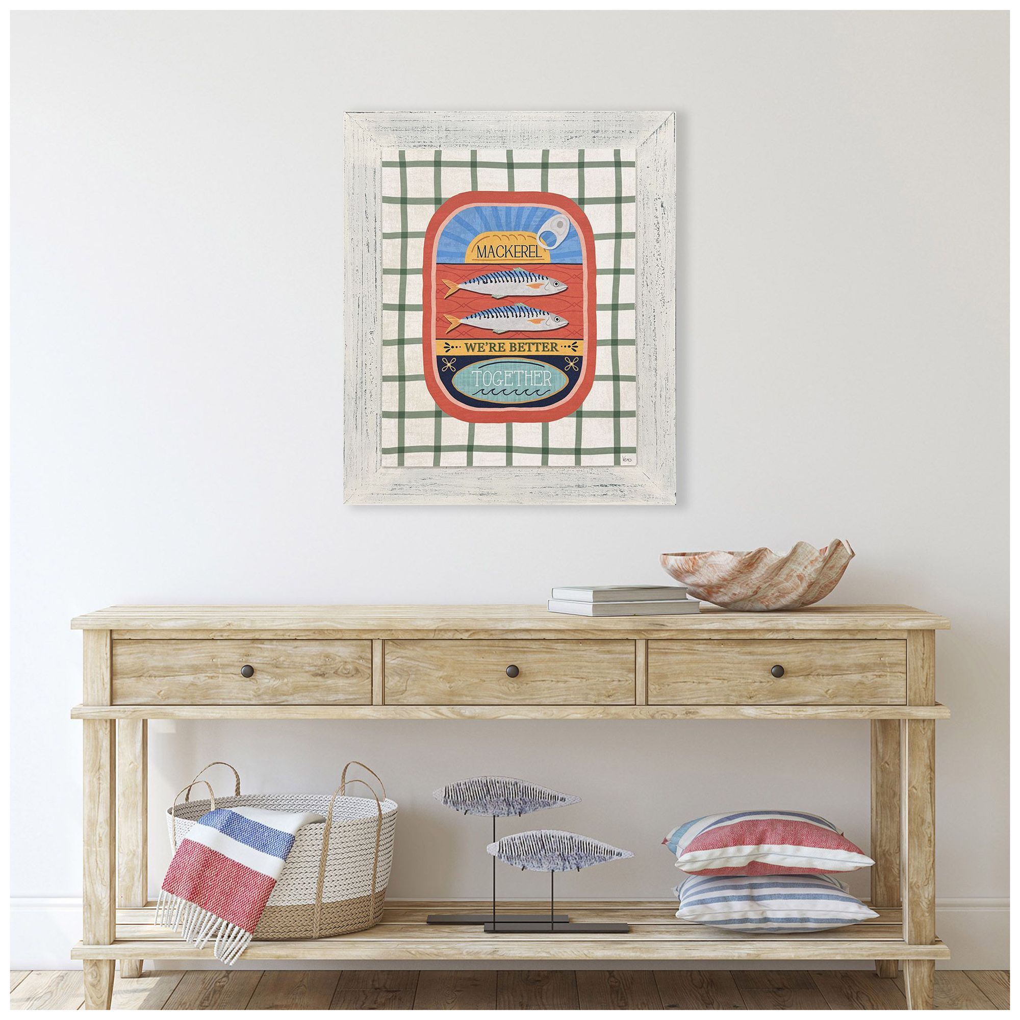 Image 4 Tasty Tins II 21"W x 25"H Framed Art more views