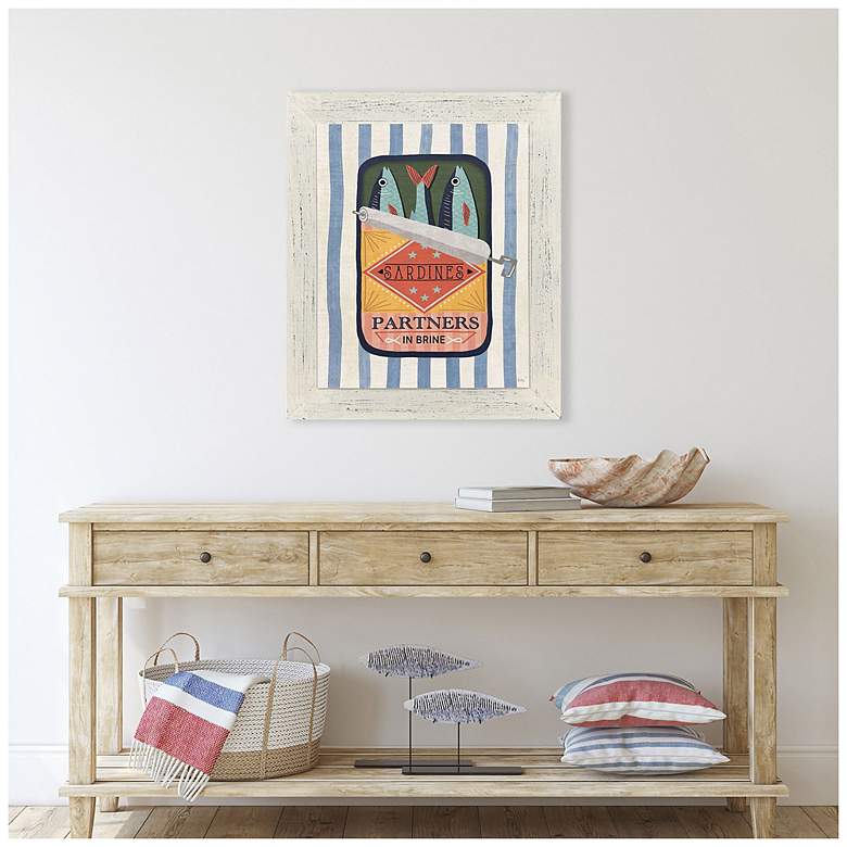 Image 4 Tasty Tins IV 21"W x 25"H Framed Art more views