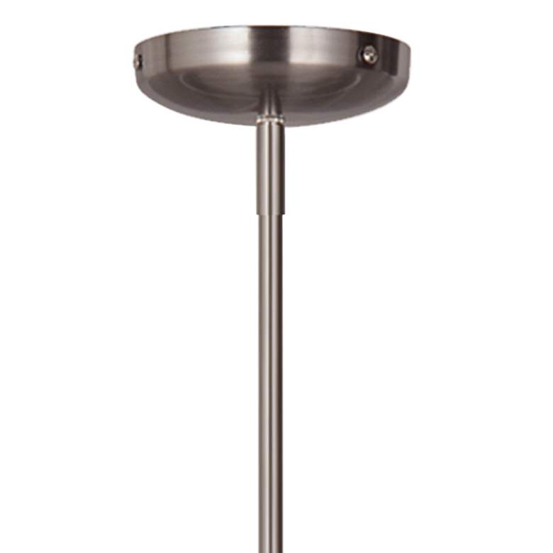 Image 4 Tate 15 3/4" Wide Brushed Nickel LED Pendant Light more views