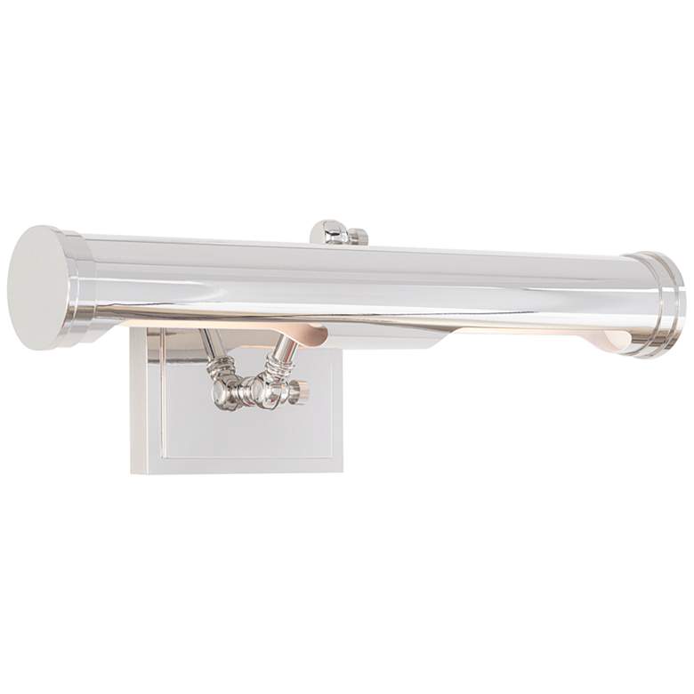 Image 1 Tate 18" Wide Polished Nickel Direct Wire Picture Light