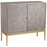 Thumbnail2 of Tate 39 1/2" Wide 2-Door Gray Wood Modern Accent Chest