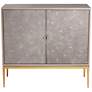 5_Tate 39 1/2" Wide 2-Door Gray Wood Modern Accent Chest more views