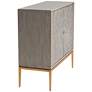 7_Tate 39 1/2" Wide 2-Door Gray Wood Modern Accent Chest more views
