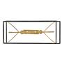 7_Tate 40" Wide Black and Brass 6-Light Linear Chandelier more views