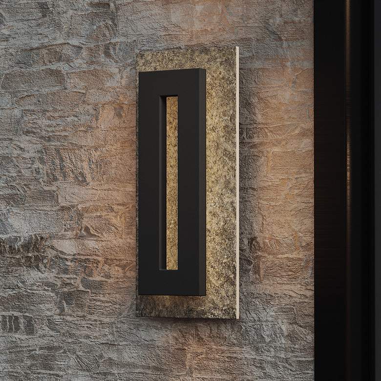 Image 1 Tate Black Outdoor Wall Lantern