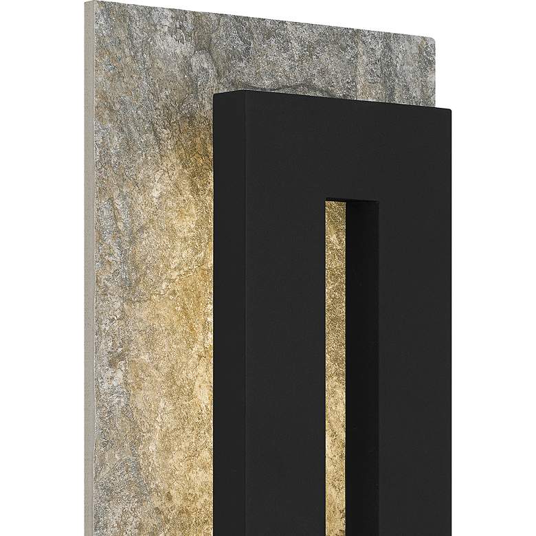 Image 7 Tate Black Outdoor Wall Lantern more views