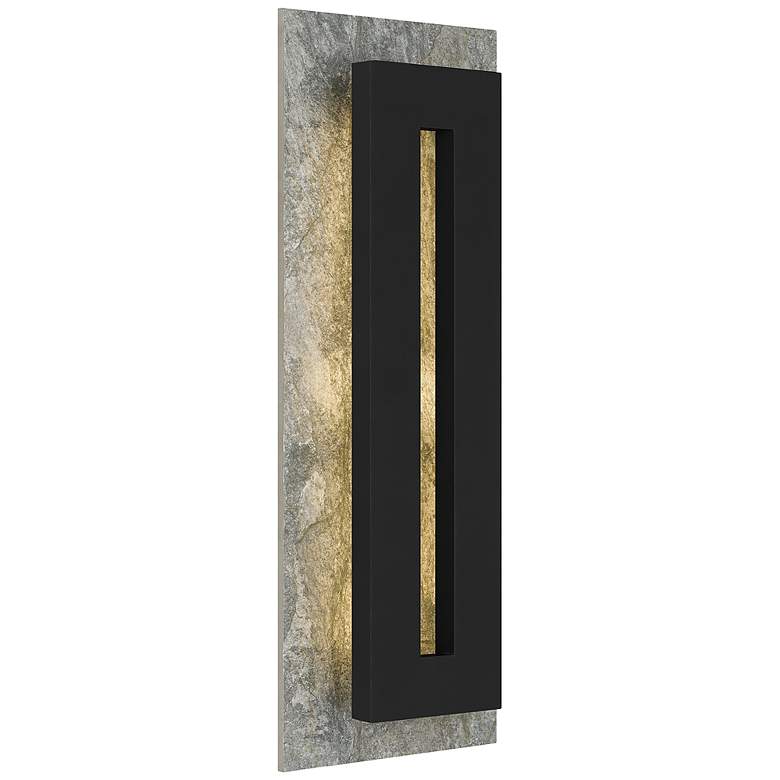 Image 2 Tate Black Outdoor Wall Lantern