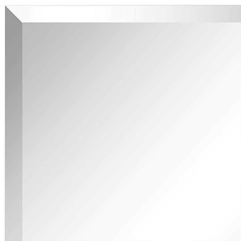 Image 3 Tate Frameless Beveled 20 inch x 30 inch Rectangular Wall Mirror more views