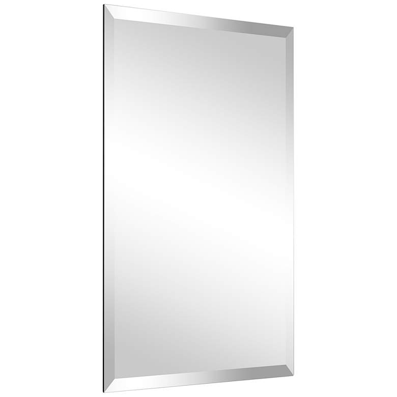 Image 7 Tate Frameless Beveled 20 inch x 30 inch Rectangular Wall Mirror more views