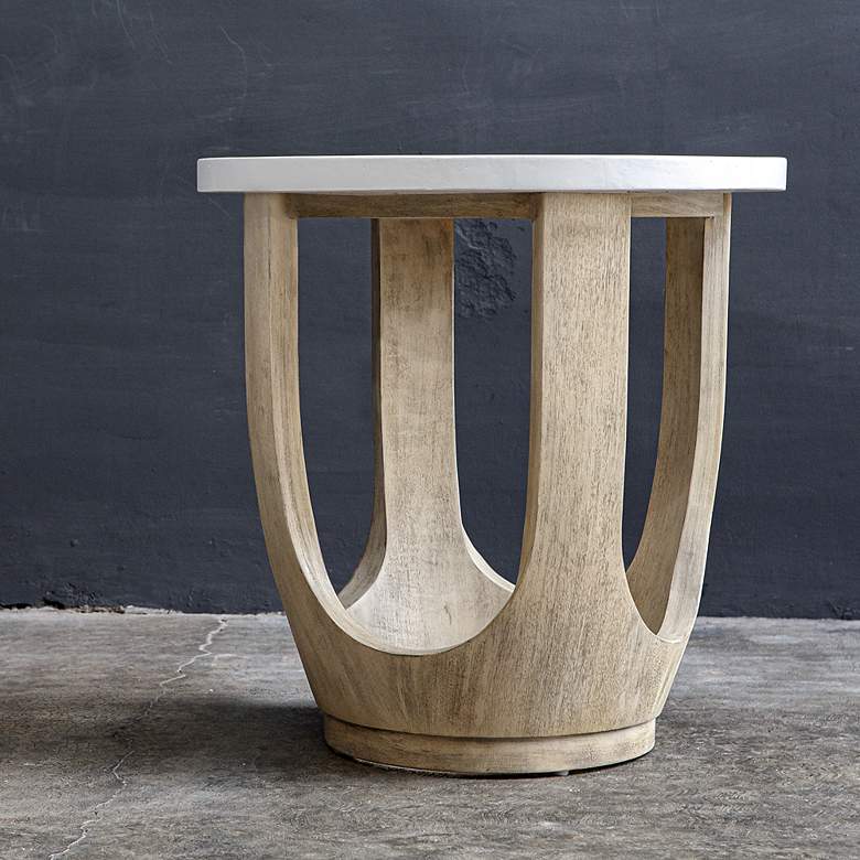 Image 3 Tatli 24" Round Side Table more views