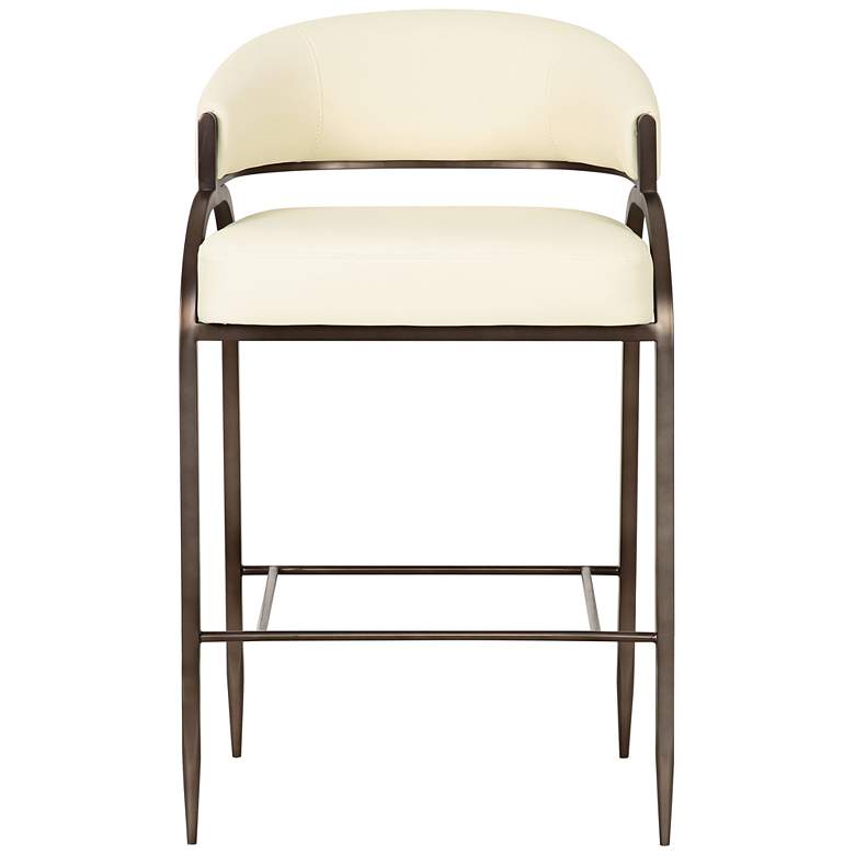 Image 3 Tatum 27 1/4" Cream Performance Vegan Leather Counter Stool more views