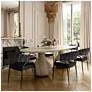 2_Tatum Black Vegan Leather 2-Tone Dining Chair more views