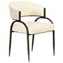 1_Tatum Cream Vegan Leather 2-Tone Dining Chair