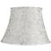 Taupe w/ Gold Weave Speck Bell Lamp Shade 10x16x11 (Spider)