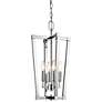 1_Tavis 11" Wide Chrome 4-Light Lantern Mini Pendant