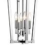 2_Tavis 11" Wide Chrome 4-Light Lantern Mini Pendant more views