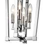 3_Tavis 11" Wide Chrome 4-Light Lantern Mini Pendant more views