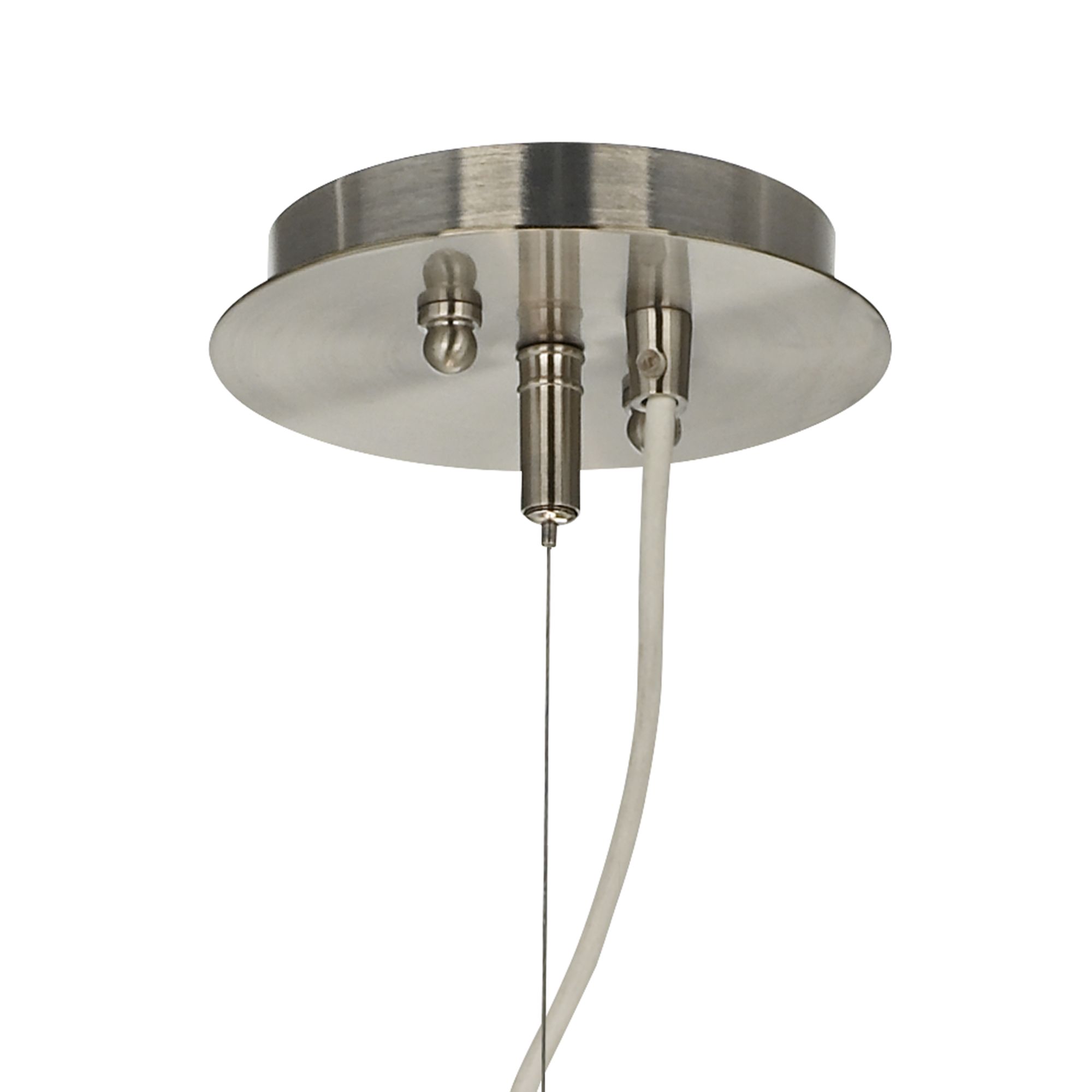 Tawny Zebrawood Giclee Glow 20" Wide Pendant Light Image 3
