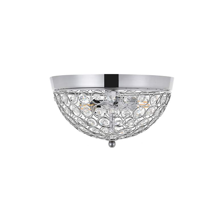 Image 4 Taye 2 Lt Chrome Flush Mount more views