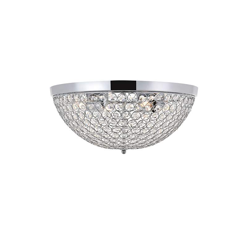 Image 3 Taye 4 Lt Chrome Flush Mount more views
