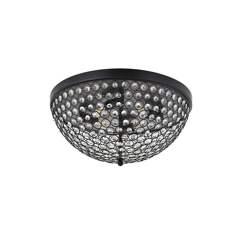 Image 6 Taye 4 Lt Matte Black Flush Mount more views