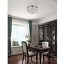 3_Taye Collection 13.5" Wide Flushmount Chrome Finish Ceiling Light more views