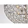 6_Taye Collection 13.5" Wide Flushmount Chrome Finish Ceiling Light more views