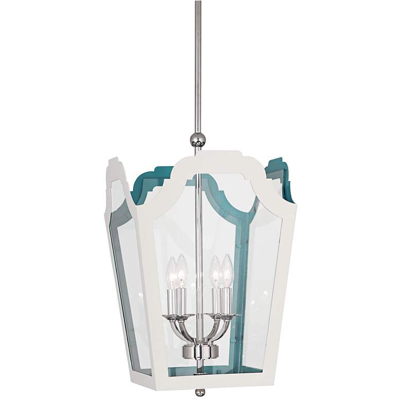 Image 1 Tayloe 15 1/4" Wide White Pendant Light