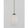 4_Taylor 1-Light 5" Wide Satin Nickel Pendant Light more views