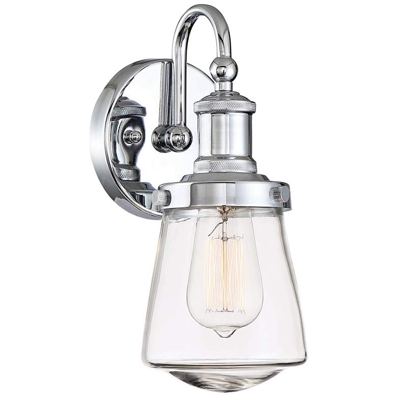 Taylor 11 1/2&quot; High Chrome Wall Sconce