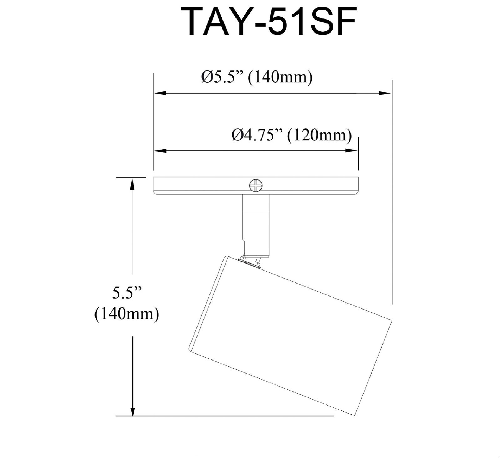 Image 5 Taylor 13" Wide 3-Light Matte Black Finish Spotlight more views