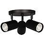 1_Taylor 13" Wide 3-Light Matte Black Finish Track Light